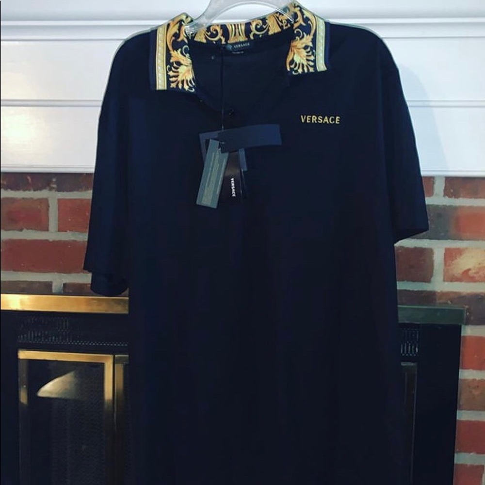 Versace dress shirt never worn with tags size 3XL